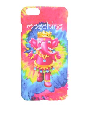MOSCHINO: Étuis & Coques - Étui - Couleur Chair