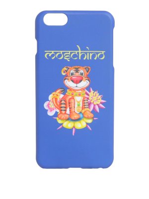MOSCHINO: Étuis & Coques - Étui - Bleu