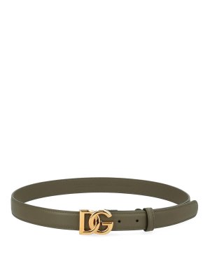 DOLCE & GABBANA: belts - Leather Belt