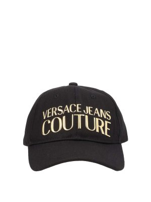 VERSACE JEANS: hats & caps - Baseball Hat With Logo