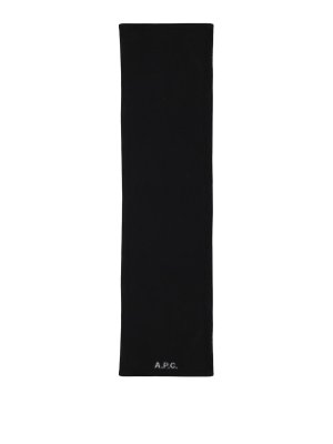 A.P.C.: Schals - Schal - Schwarz