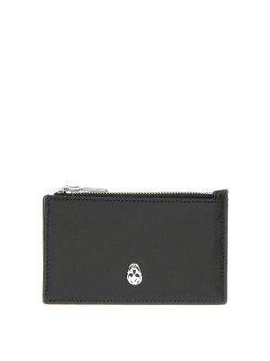 ALEXANDER MCQUEEN: 財布＆ポーチ - 財布 - 黒
