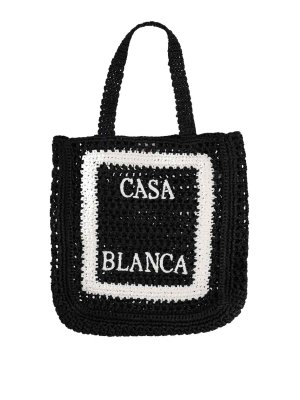 CASABLANCA: Handtaschen - Shopper - Schwarz