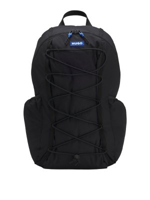 Hugo Boss: backpacks - Backpack With Logo Patch