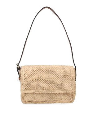 MANEBI: Bolsos de hombro - Bolsa De Hombro - Beis