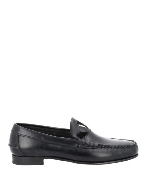 HEREU: Loafers & Slippers - Moccasin With Cut-Out Detail
