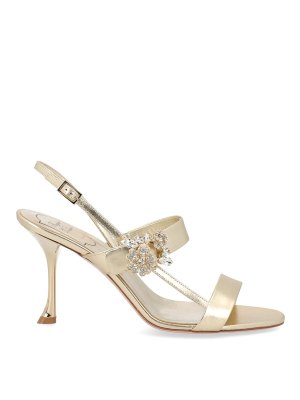 ROGER VIVIER: サンダル - サンダル - 金