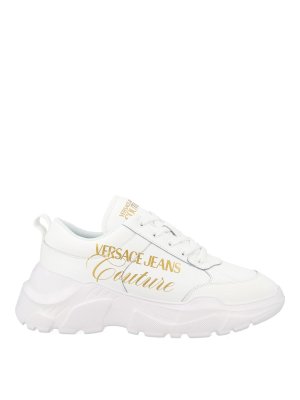 VERSACE JEANS: Zapatillas - Zapatillas - Blanco