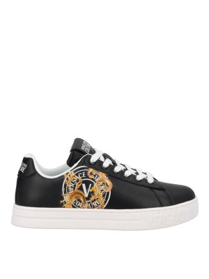 VERSACE JEANS: trainers - Sneaker With Wave Logo