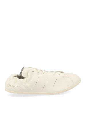 Y-3: Chaussures de sport - Baskets - Blanc