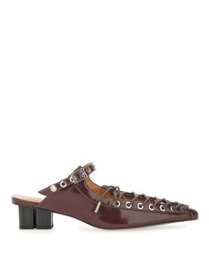 GANNI: scarpe stringate - Mulo allacciato