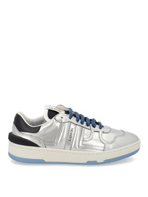 LANVIN: Zapatillas - Zapatillas - Plata