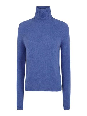 BASE: Rollkragenpullover  und Polo-Ausschnitt - Rollkragenpullover - Blau