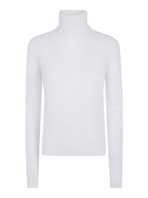 BASE: Rollkragenpullover  und Polo-Ausschnitt - Rollkragenpullover - Weiß