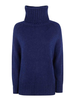 BASE: Rollkragenpullover  und Polo-Ausschnitt - Rollkragenpullover - Blau