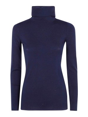 BASE: Rollkragenpullover  und Polo-Ausschnitt - Rollkragenpullover - Blau