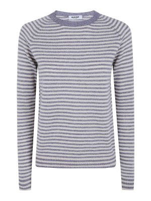 BASE: Strickpullover mit Rundhalsausschnitt - Rundhalspullover - Nude