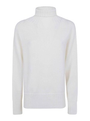 DRUMOHR: Rollkragenpullover  und Polo-Ausschnitt - Rollkragenpullover - Weiß