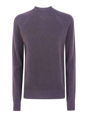 DRUMOHR: Strickpullover mit Rundhalsausschnitt - Rundhalspullover - Nude