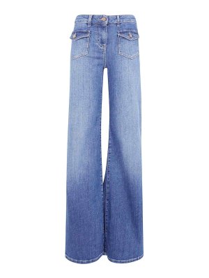 ELISABETTA FRANCHI: Schlagjeans - Schlagjeans - Blau