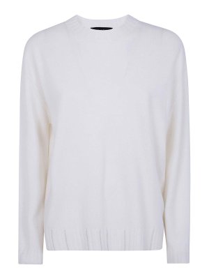 FABIANA FILIPPI: Pull col rond - Pull Col Rond - Blanc