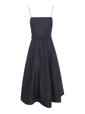 LAUREN RALPH LAUREN: abiti lunghi - Abito svasato in tessuto