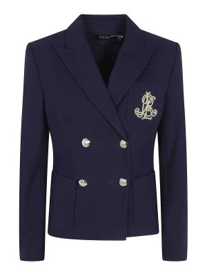 LAUREN RALPH LAUREN: Vestes de costume - Blazer - Bleu