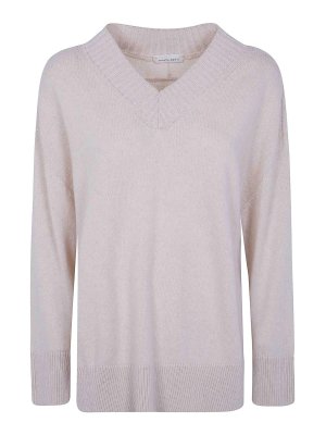 LIVIANA CONTI: maglia collo a v - Alison Knit
