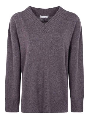 LIVIANA CONTI: maglia collo a v - Alison Knit