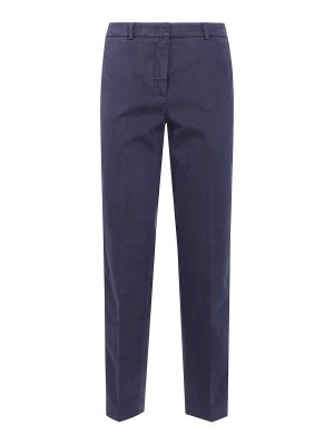 PESERICO: pantaloni casual - Pantaloni in Gabardine Stretch