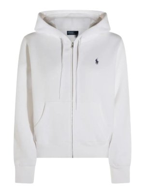 POLO RALPH LAUREN: Sudaderas y suéteres - Sudadera - Blanco