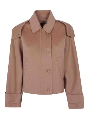 TWINSET: short coats - Caban Jacket