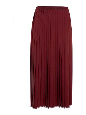 TWINSET: Long skirts - Plisse Long Skirt