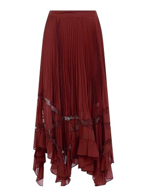 TWINSET: Long skirts - Draped Skirt
