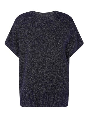 TWINSET: Pull col rond - Pull Col Rond - Noir