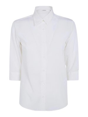 ARCHIVIO '67: shirts - Crepe De Chine 3/4 Sleeves Shirt