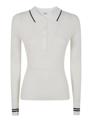 ASPESI: polo shirts - Long Sleeves Polo Neck Sweater