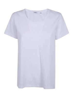 ASPESI: T-shirts - T-Shirt - Weiß