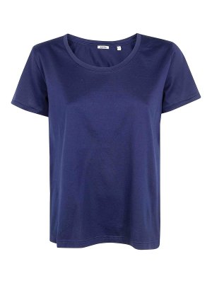ASPESI: T-shirts - T-Shirt - Blau