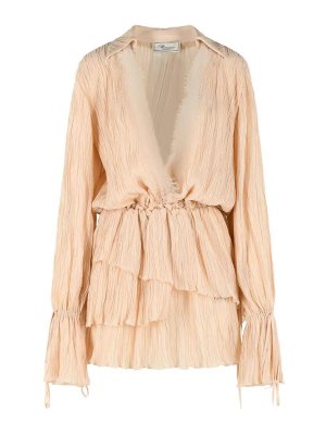 BLUMARINE: Vestidos cortos - Vestido Corto - Naranja