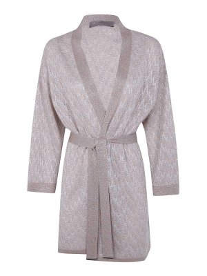 D.EXTERIOR: Cardigans - Cardigan - Métallique