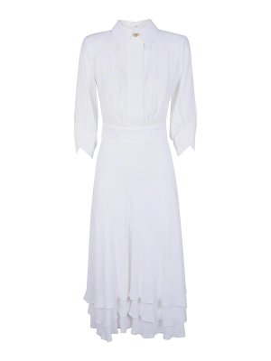 ELISABETTA FRANCHI: knee length dresses - Midi Dress