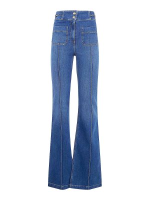 ELISABETTA FRANCHI: jeans a zampa - Jeans svasati
