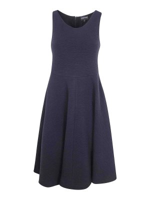 EMPORIO ARMANI: Robe longueur genou - Robe Au Genou - Noir