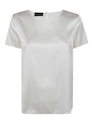 EMPORIO ARMANI: トップス＆タンクトップ - トップ/タンクトップ - 白