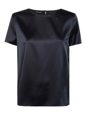 EMPORIO ARMANI: Tops und Tank Tops - Top - Blau