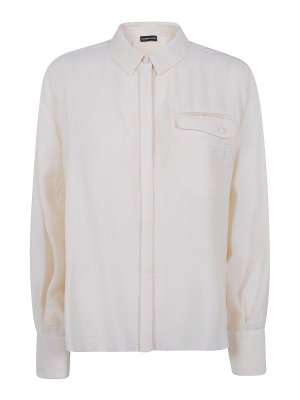 EMPORIO ARMANI: Camisas - Camisa - Naranja