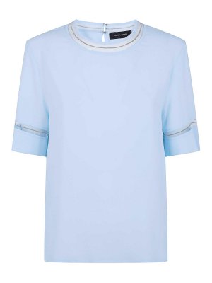 FABIANA FILIPPI: Camisetas - Camiseta - Azul