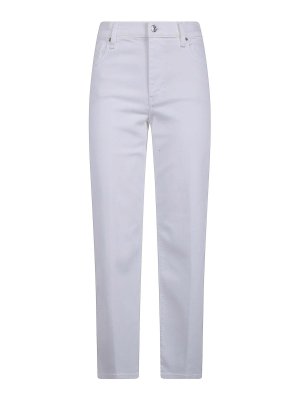Frame: jeans dritti, a sigaretta - Il morbido denim