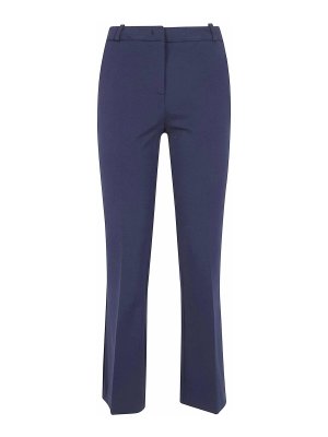 KILTIE: casual trousers - Florette Milano Stitch Light Flare Trousers